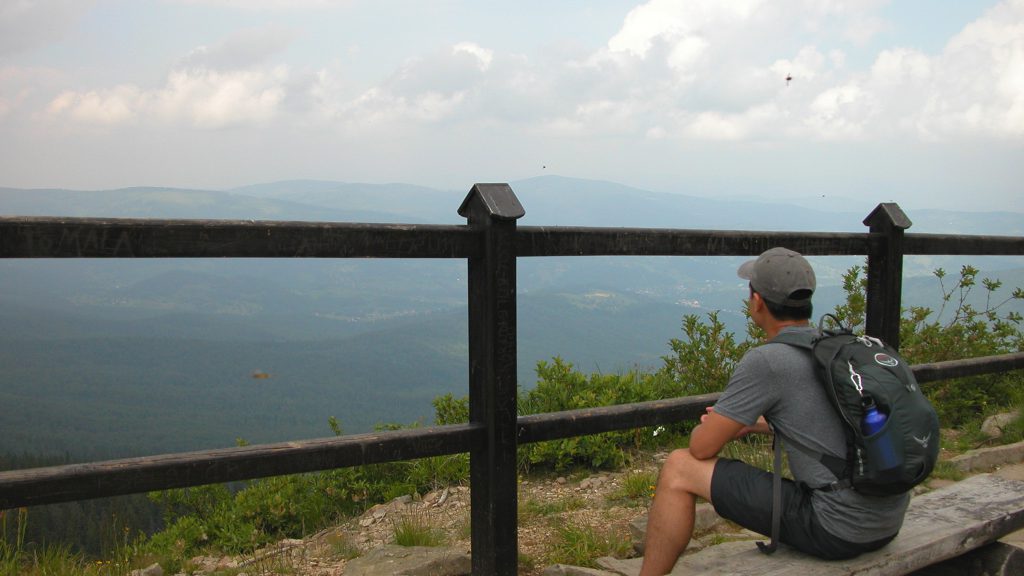 Descending Babia Góra