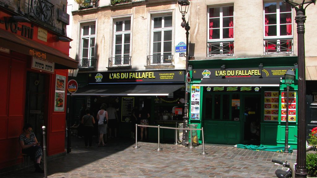 Famous Fallafel in Paris