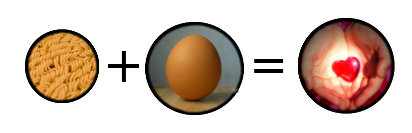Ramen + Egg = Love