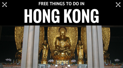 Free Things to do in Hong Kong