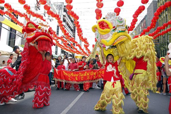 Lion dance