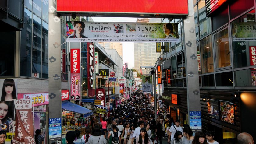 Takeshita Street in Harajuku