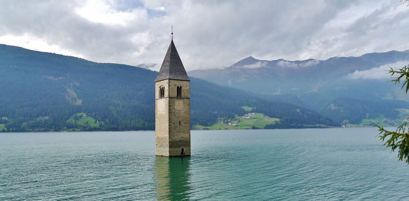 Lake Reschen, Italy