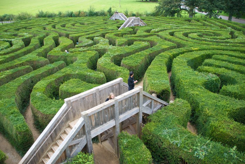 Longleat Hedge Maze, England