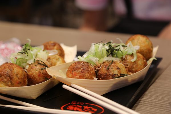 takoyaki in Osaka Japan